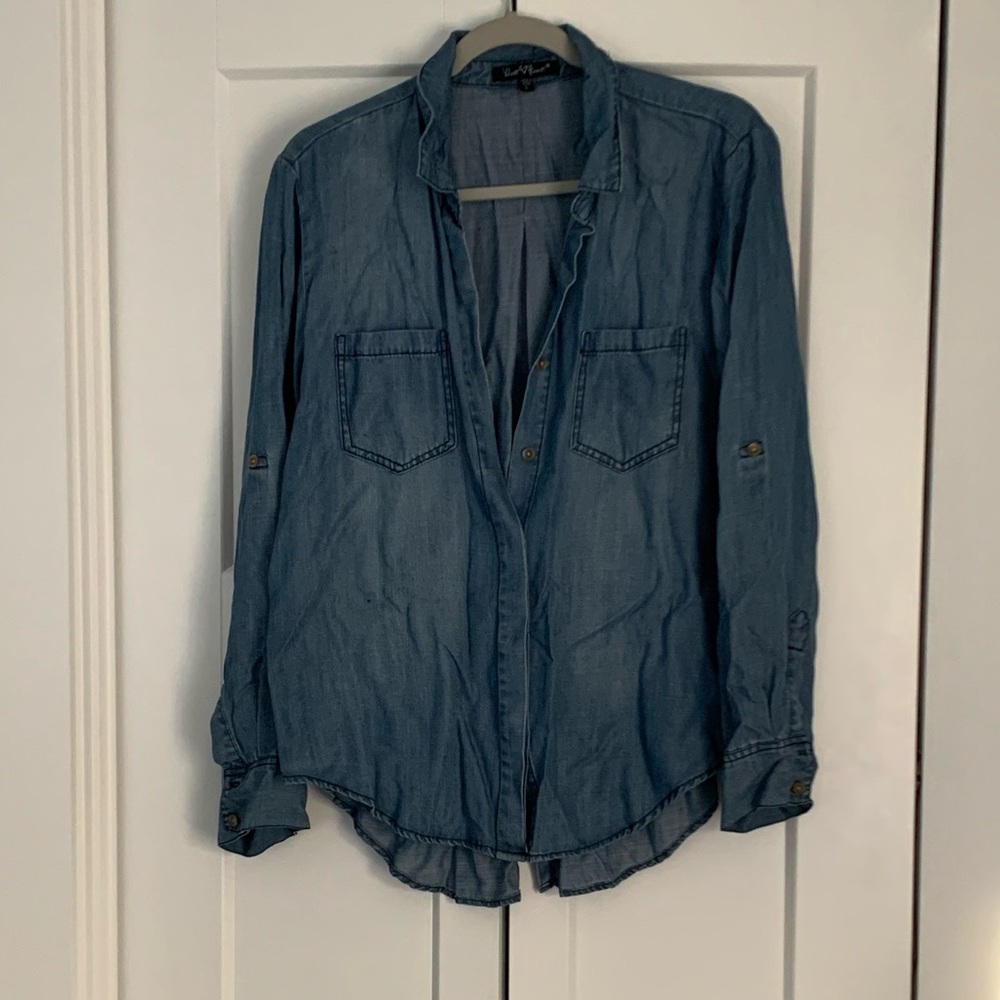Jean Button Up Shirt